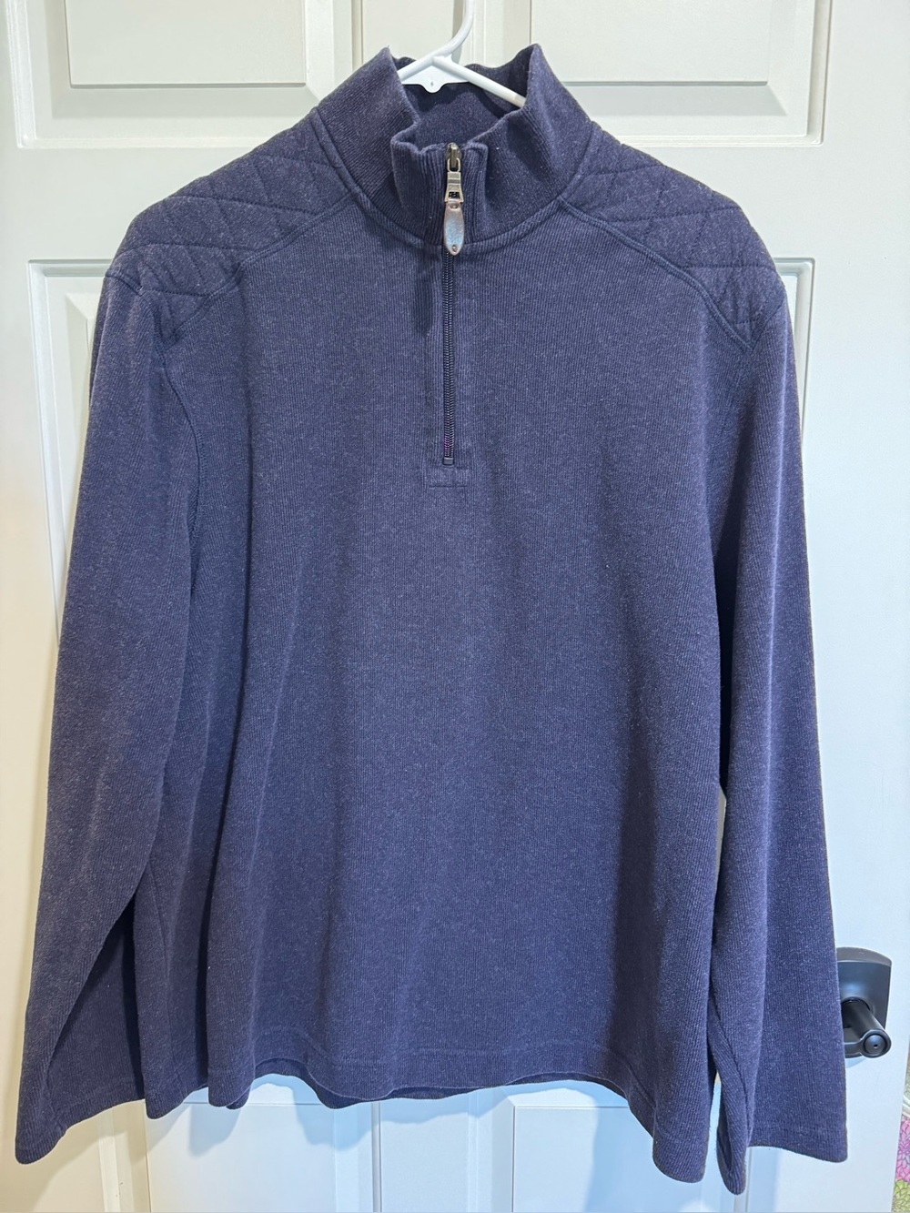 Johnston & Murphy Men's Half-Zip Sweater - Navy XL